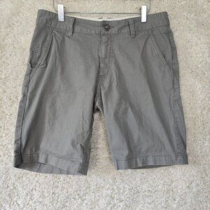 Fox Racing Chino Shorts Mens 30 Grey Stretch‎ Cotton Gorpcore Skater Casual